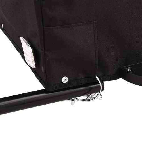 Prikolica za bicikl crno-žuta 45 kg željezna - Žuta 124 x 62.5 x 52 cm Cijena
