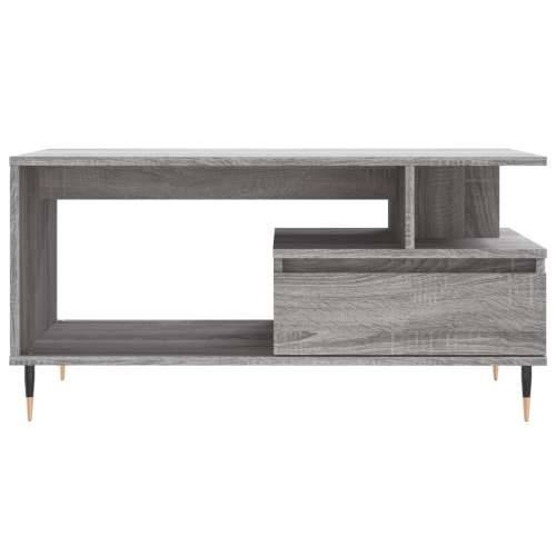 Stolić za kavu boja sivog hrasta 90x49x45 cm konstruirano drvo - Sivi hrast sonoma 1 Cijena