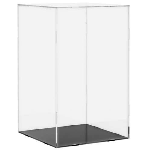 Kutija za izlaganje prozirna 14 x 14 x 22 cm akrilna - 14 x 14 x 22 cm Cijena
