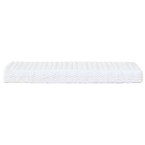 Dnevni krevet s madracem krem 90 x 200 cm od umjetne kože - Krema 90 x 200 cm s madracem Cijena