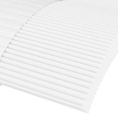 Dnevni krevet s madracem krem 90 x 200 cm od umjetne kože - Krema 90 x 200 cm s madracem Cijena