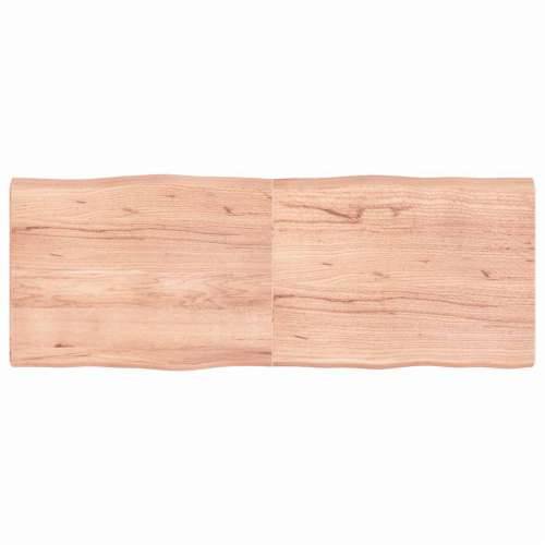 Stolna ploča svjetlosmeđa 160x60x(2-6) cm obrađena hrastovina - Svjetlosmeđa 160 x 60 x 6 cm 1 Cijena