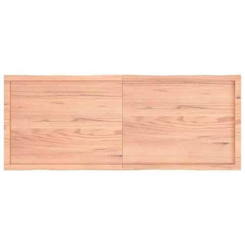 Stolna ploča svjetlosmeđa 160x60x(2-6) cm obrađena hrastovina - Svjetlosmeđa 160 x 60 x 6 cm 1 Cijena