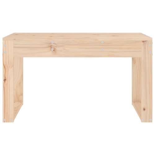 Vrtna klupa 80 x 38 x 45 cm od masivne borovine - Prirodna boja bora 80 x 38 x 45 cm 1 Cijena