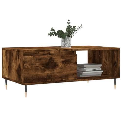 Stolić za kavu boja hrasta 90x50x36,5 cm konstruirano drvo - Dimljeni hrast 1 Cijena
