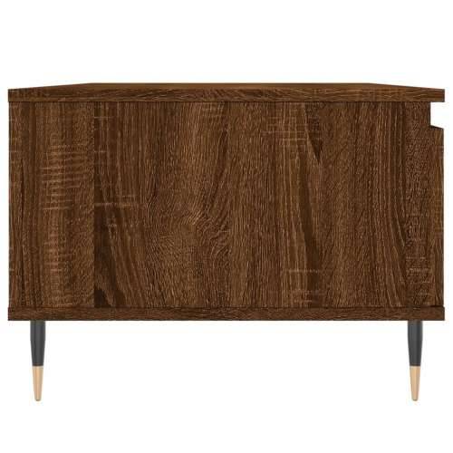 Stolić za kavu smeđa boja hrasta 90x50x36,5cm konstruirano drvo - Smeđi hrast 1 Cijena