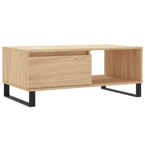 Stolić za kavu boja hrasta 90x50x36,5 cm konstruirano drvo - sonoma hrast 1 Cijena