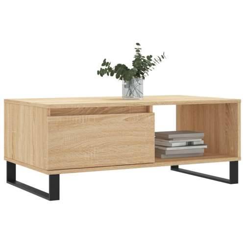 Stolić za kavu boja hrasta 90x50x36,5 cm konstruirano drvo - sonoma hrast 1 Cijena