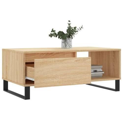 Stolić za kavu boja hrasta 90x50x36,5 cm konstruirano drvo - sonoma hrast 1 Cijena