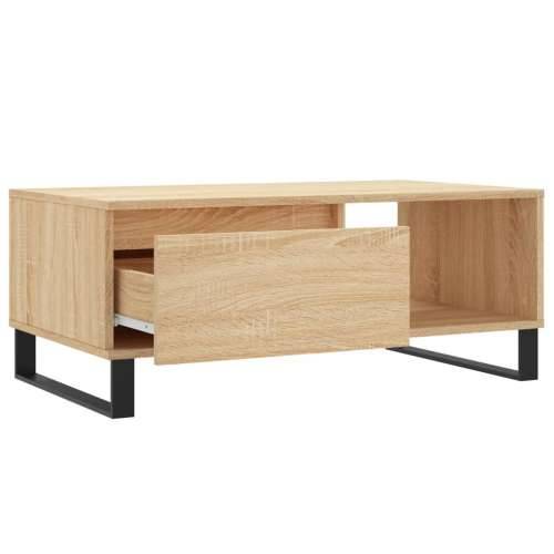 Stolić za kavu boja hrasta 90x50x36,5 cm konstruirano drvo - sonoma hrast 1 Cijena