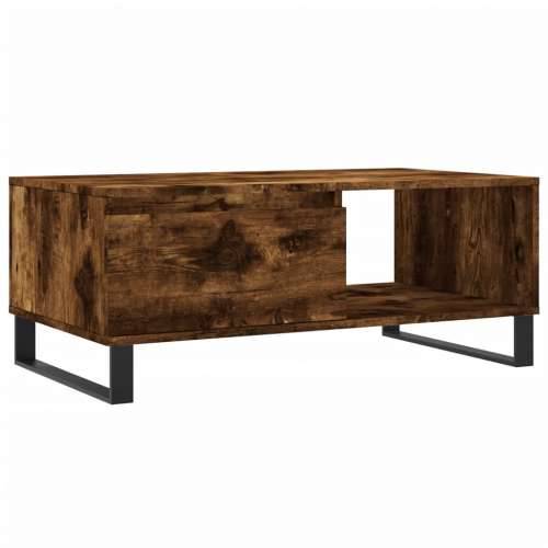Stolić za kavu boja hrasta 90x50x36,5 cm konstruirano drvo - Dimljeni hrast 1 Cijena