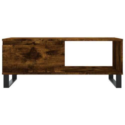 Stolić za kavu boja hrasta 90x50x36,5 cm konstruirano drvo - Dimljeni hrast 1 Cijena