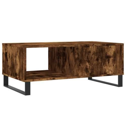 Stolić za kavu boja hrasta 90x50x36,5 cm konstruirano drvo - Dimljeni hrast 1 Cijena