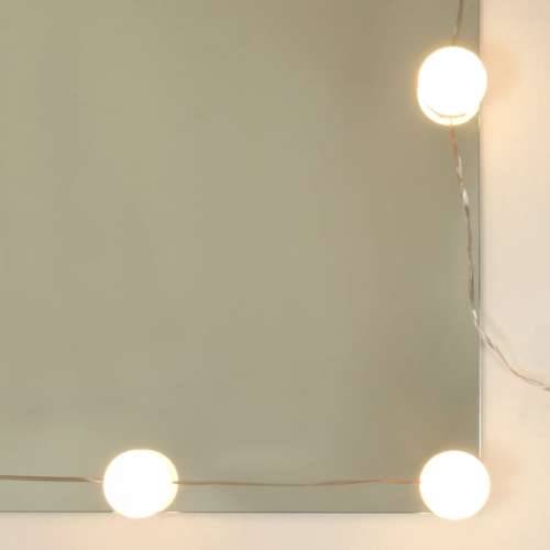 Toaletni stolić s LED svjetlima bijeli 90 x 42 x 132,5 cm Cijena