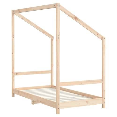 Okvir za dječji krevet 80 x 160 cm od masivne borovine Cijena