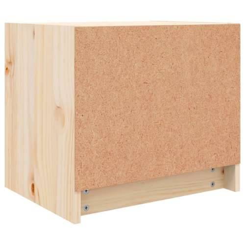 Noćni ormarić 40 x 31 x 35,5 cm od masivne borovine - Prirodna 1 Cijena
