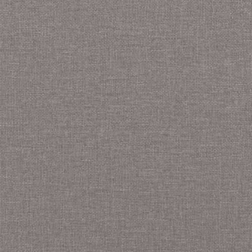 Dnevni krevet s madracem smeđesivi 100 x 200 cm od tkanine - Sivo-smeđa 100 x 200 cm s madracem Cijena