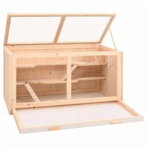 Kavez za hrčke 89,5 x 45 x 45 cm od masivne jelovine - 89.5 x 45 x 45 cm Cijena
