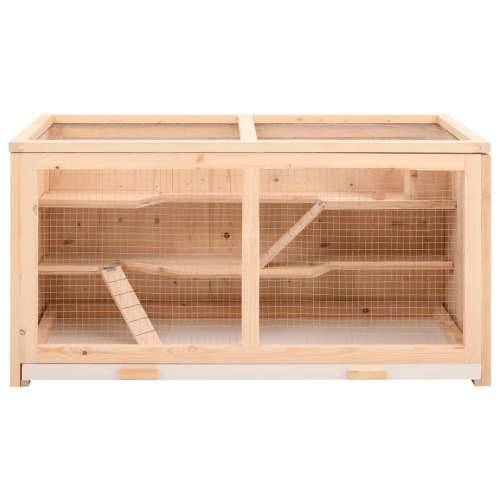 Kavez za hrčke 89,5 x 45 x 45 cm od masivne jelovine - 89.5 x 45 x 45 cm Cijena