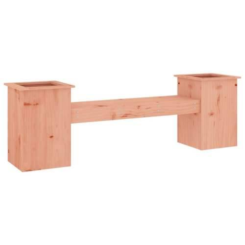 Klupa sa sadilicama 184,5 x 39,5 x 56,5 cm od masivne duglazije - Prirodni douglas 1 Cijena