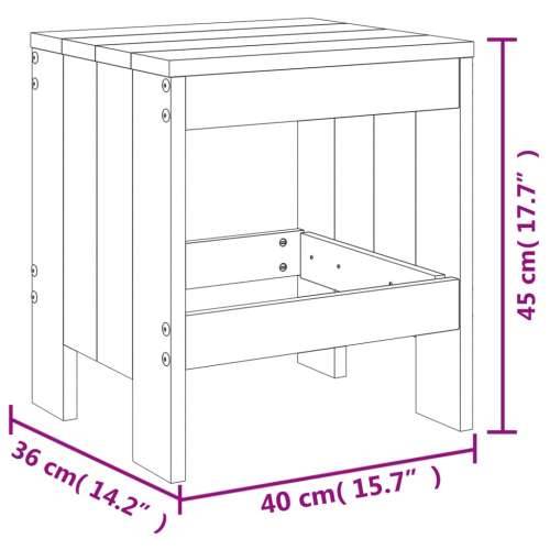 Vrtni stolci 2 kom boja meda 40 x 36 x 45 cm masivna borovina - Smeđa boja bora 40 x 36 x 45 cm 2 Cijena