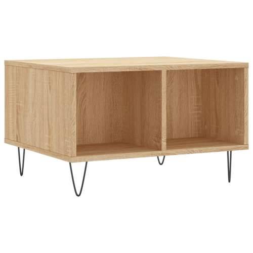 Stolić za kavu boja hrasta 60 x 50 x 36,5 cm konstruirano drvo - sonoma hrast 1 Cijena