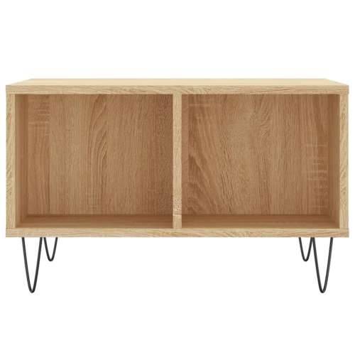 Stolić za kavu boja hrasta 60 x 50 x 36,5 cm konstruirano drvo - sonoma hrast 1 Cijena