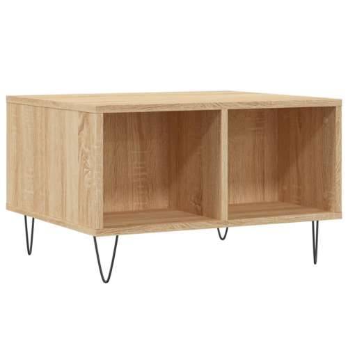Stolić za kavu boja hrasta 60 x 50 x 36,5 cm konstruirano drvo - sonoma hrast 1 Cijena