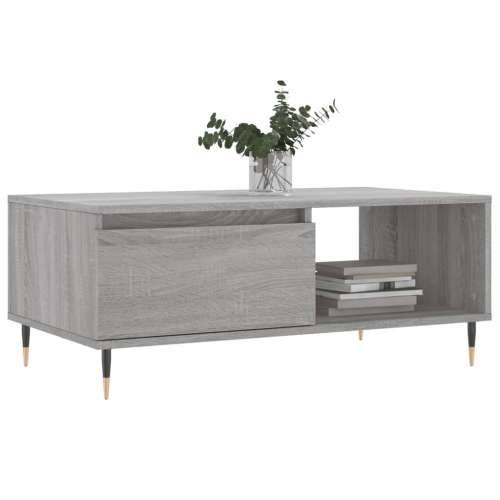 Stolić za kavu boja sivog hrasta 90x50x36,5cm konstruirano drvo - Sivi hrast sonoma 1 Cijena