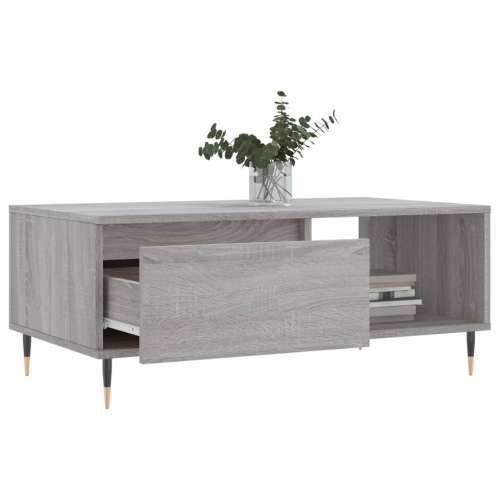 Stolić za kavu boja sivog hrasta 90x50x36,5cm konstruirano drvo - Sivi hrast sonoma 1 Cijena