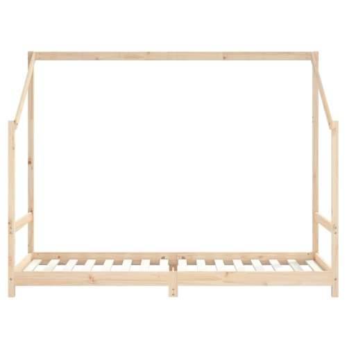 Okvir za dječji krevet 90 x 200 cm od masivne borovine - Prirodna 90 x 200 cm Cijena