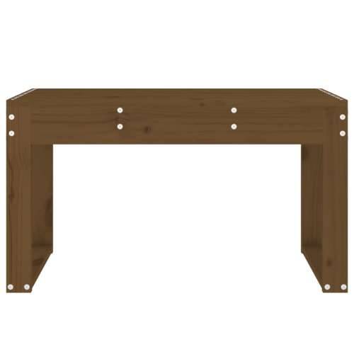 Vrtna klupa boja meda 80 x 38 x 45 cm od masivne borovine - Smeđa boja bora 80 x 38 x 45 cm 1 Cijena