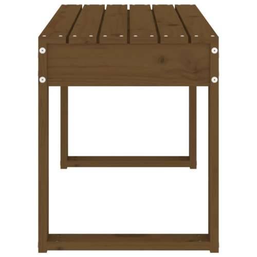 Vrtna klupa boja meda 80 x 38 x 45 cm od masivne borovine - Smeđa boja bora 80 x 38 x 45 cm 1 Cijena