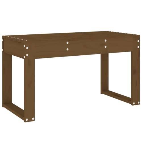 Vrtna klupa boja meda 80 x 38 x 45 cm od masivne borovine - Smeđa boja bora 80 x 38 x 45 cm 1 Cijena