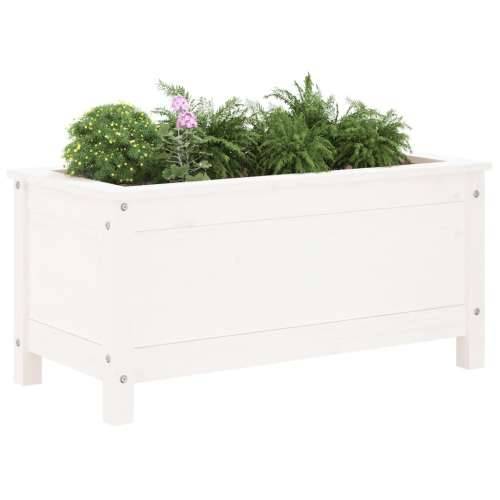Vrtna sadilica bijela 82,5 x 40 x 39 cm od masivne borovine - Bijela boja bora 82.5 x 40 x 39 cm 1 Cijena