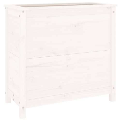 Vrtna sadilica bijela 82,5 x 40 x 78 cm od masivne borovine - Bijela boja bora 82.5 x 40 x 78 cm 1 Cijena