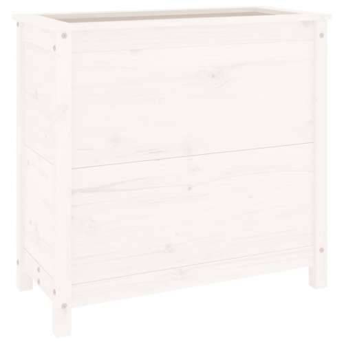 Vrtna sadilica bijela 82,5 x 40 x 78 cm od masivne borovine - Bijela boja bora 82.5 x 40 x 78 cm 1 Cijena
