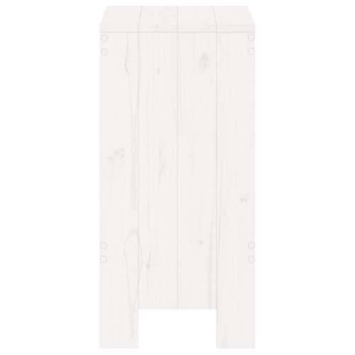 Barski stolci 2 kom bijeli 40 x 36 x 75 cm od masivne borovine - Bijela boja bora 40 x 36 x 75 cm 2 Cijena