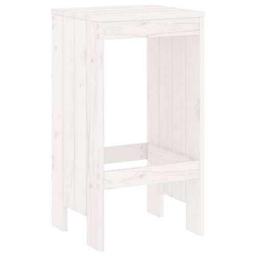 Barski stolci 2 kom bijeli 40 x 36 x 75 cm od masivne borovine - Bijela boja bora 40 x 36 x 75 cm 2 Cijena