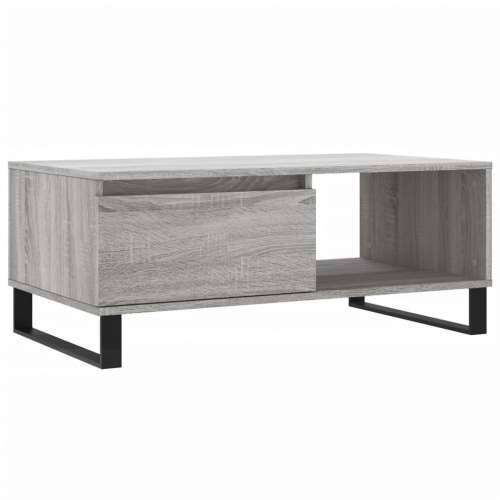 Stolić za kavu boja sivog hrasta 90x50x36,5cm konstruirano drvo - Sivi hrast sonoma 1 Cijena