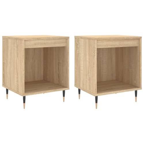 Noćni ormarići 2 kom boja hrasta 40x35x50 cm konstruirano drvo - sonoma hrast 2 Cijena