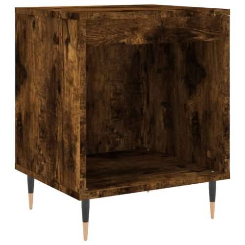 Noćni ormarići 2 kom boja hrasta 40x35x50 cm konstruirano drvo - Dimljeni hrast 2 Cijena