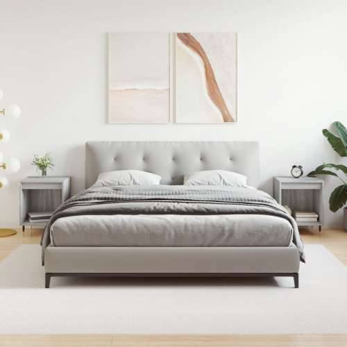 Noćni ormarići 2 kom boja hrasta 40x35x50 cm konstruirano drvo - Sivi hrast sonoma 2 Cijena