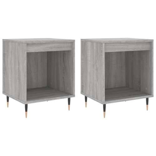 Noćni ormarići 2 kom boja hrasta 40x35x50 cm konstruirano drvo - Sivi hrast sonoma 2 Cijena