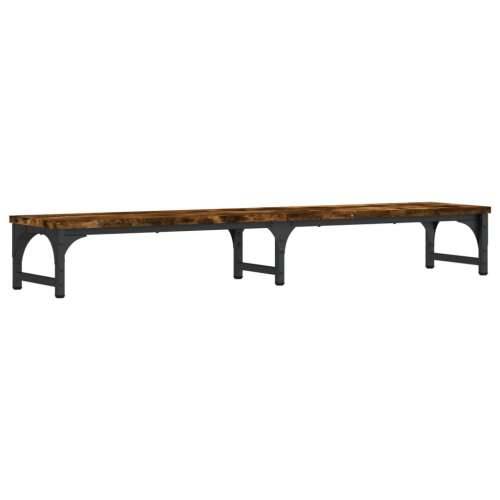 Stalak za monitor boja dimljenog hrasta 105x23x15,5 cm drveni - Dimljeni hrast 105 x 23 x 15.5 cm Cijena