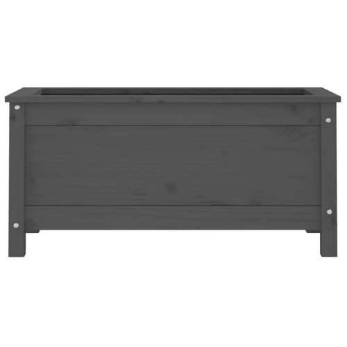 Vrtna sadilica siva 82,5 x 40 x 39 cm od masivne borovine - Siva boja bora 82.5 x 40 x 39 cm 1 Cijena