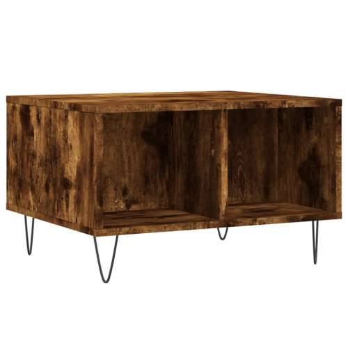 Stolić za kavu boja hrasta 60x50x36,5 cm konstruirano drvo - Dimljeni hrast 1 Cijena