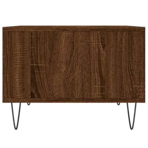 Stolić za kavu Smeđa hrasta 60x50x36,5 cm konstruirano drvo - Smeđi hrast 1 Cijena
