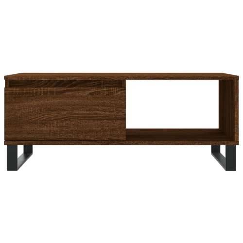 Stolić za kavu smeđa boja hrasta 90x50x36,5cm konstruirano drvo Smeđi hrast 1 Cijena