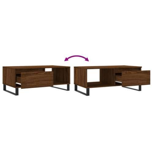 Stolić za kavu smeđa boja hrasta 90x50x36,5cm konstruirano drvo Smeđi hrast 1 Cijena